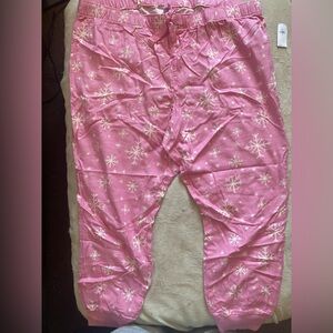 Old Navy Pink Snowflake Pajamas